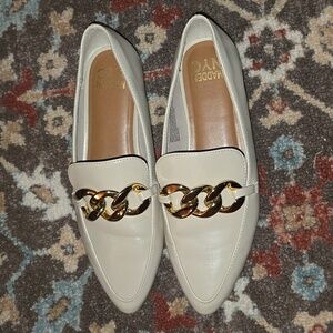 Madden Dress loafers, with Gold Buckle detail, Size 8.5